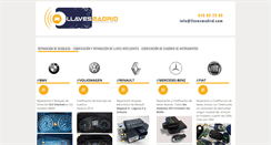 Desktop Screenshot of llavesmadrid.com